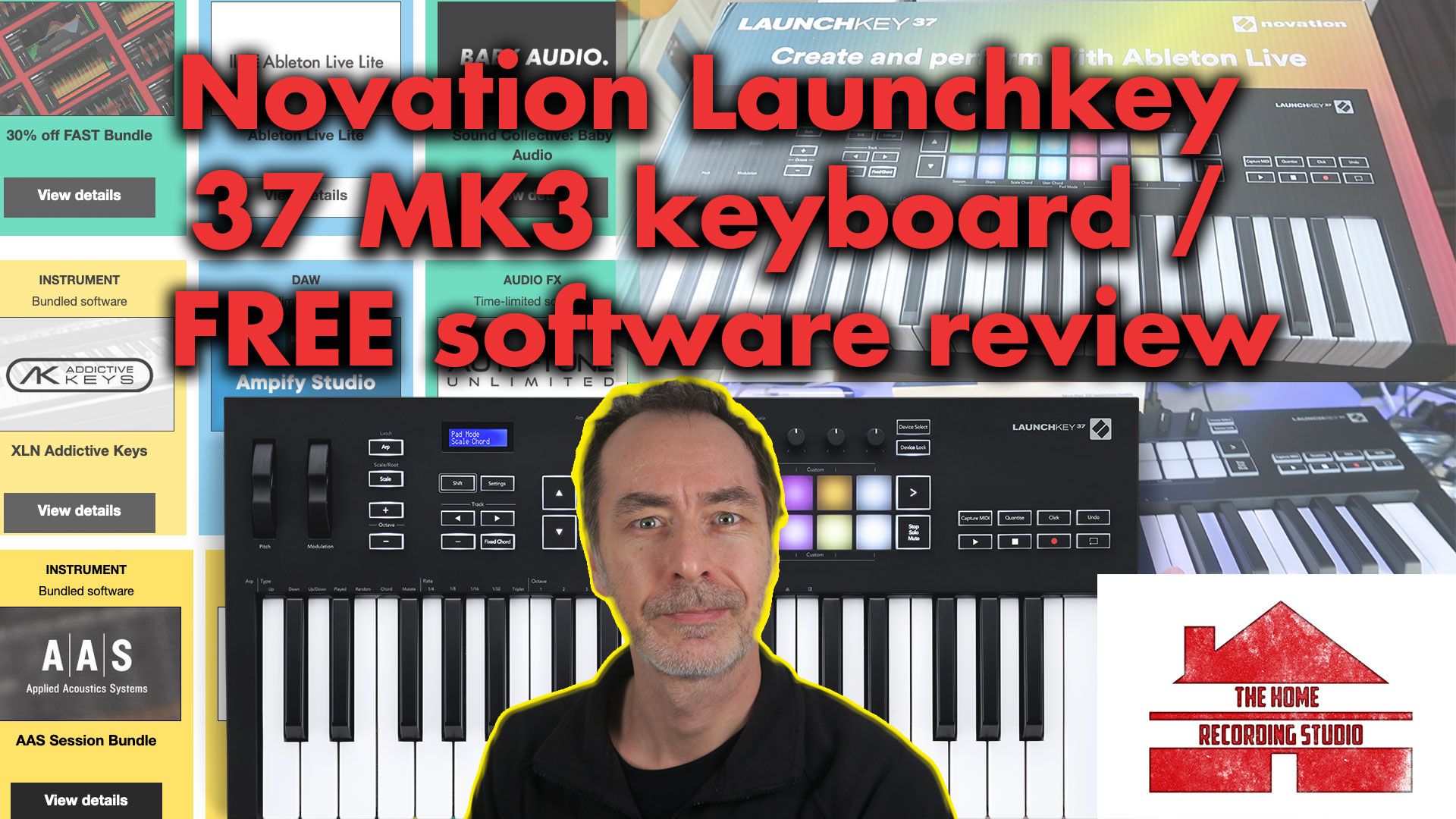Novation Launchkey 37 Mk3 Keyboard review The Home Recording Studio